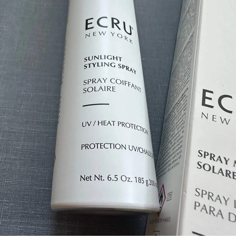 NEW NIB Ecru New York Sunlight Styling Speay full size 6.5oz